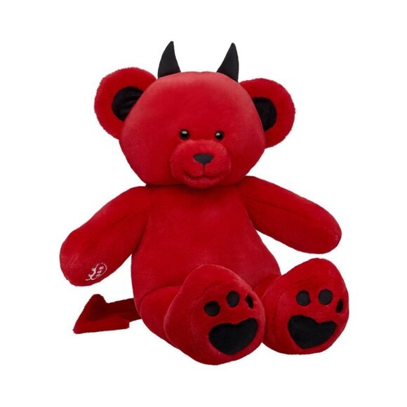 Build A Bear Giant Devilishly Cute Devil Bear Valentine's Day 36in Unstuffed New - Picture 8 of 8